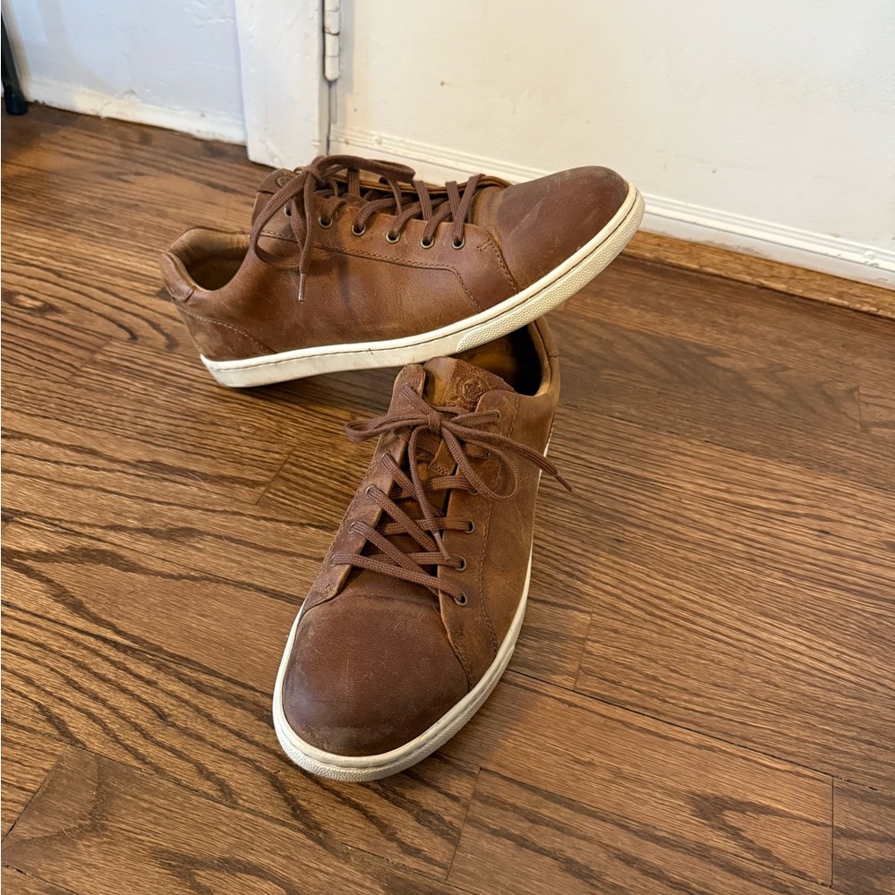 Men's Born Leather Sneakers Sz 13
